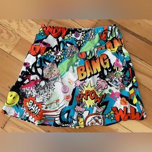 BOLDER Athletic Wear FlutterCut Skort (Small)